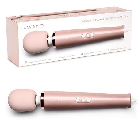 Проводной жезловый вибромассажер Le Wand Powerful Plug-In Vibrating Massger - 34 см.